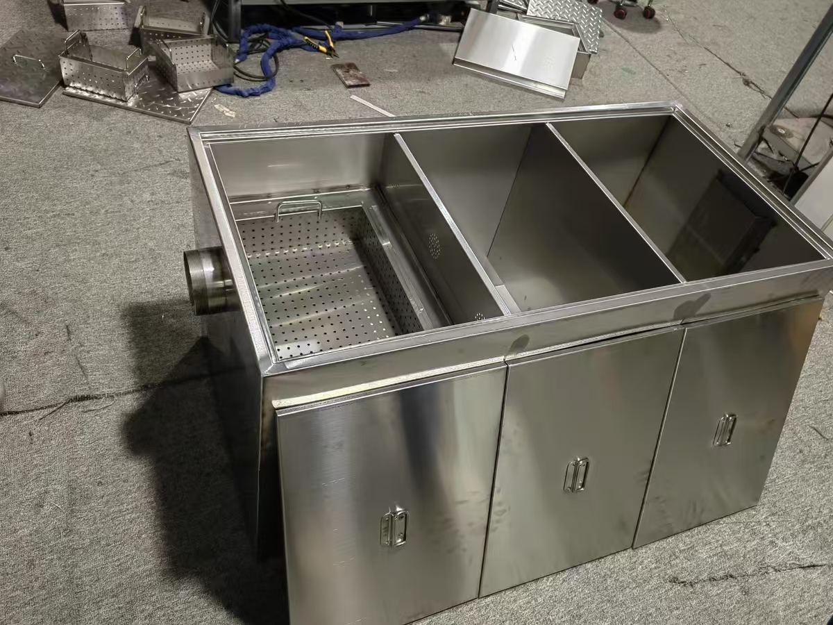 廚房隔油池不銹鋼耐防腐飯店餐飲專用高效除油油水分離器 廚房隔油池不銹鋼耐防腐飯店餐飲專用高效除油油水分離器