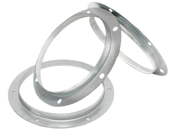 螺旋風管法蘭 鍍鋅白鐵304不銹鋼焊接環(huán)保消防風管配件