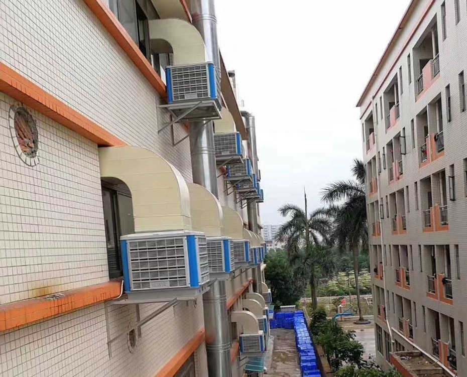  車間通風(fēng)降溫工程處理解決方案