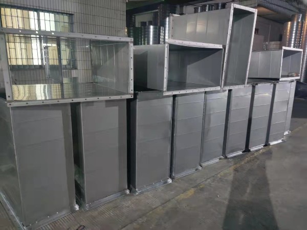 不銹鋼共板方形風(fēng)管工廠(chǎng)消防排煙除塵通風(fēng)管道