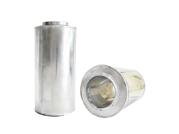 風(fēng)管消音器304不銹鋼/鍍鋅風(fēng)機(jī)出口消音箱工業(yè)管道降噪